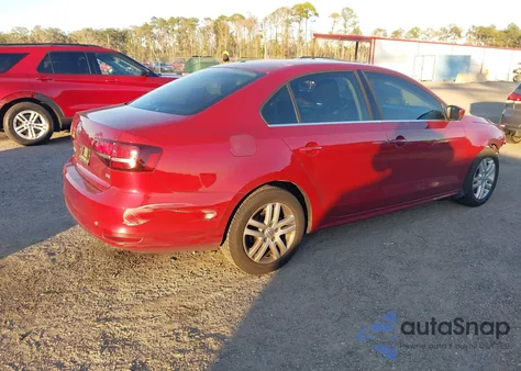 2017 Volkswagen Jetta 1.4T S из США, поврежденный, VIN 3VW2B7AJ5HM249709